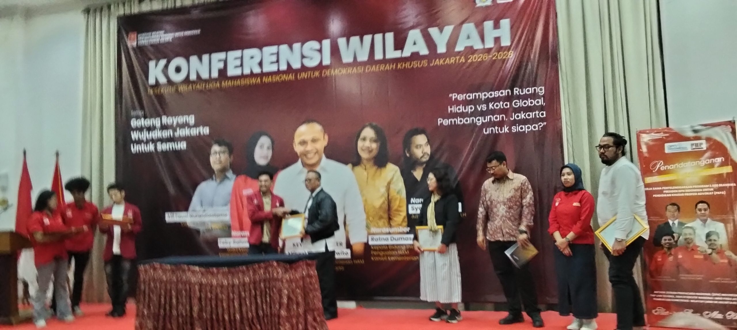 Konferensi Wilayah LMND DKI Jakarta: Lawan Penggusuran Paksa, Selamatkan Ruang Hidup Warga